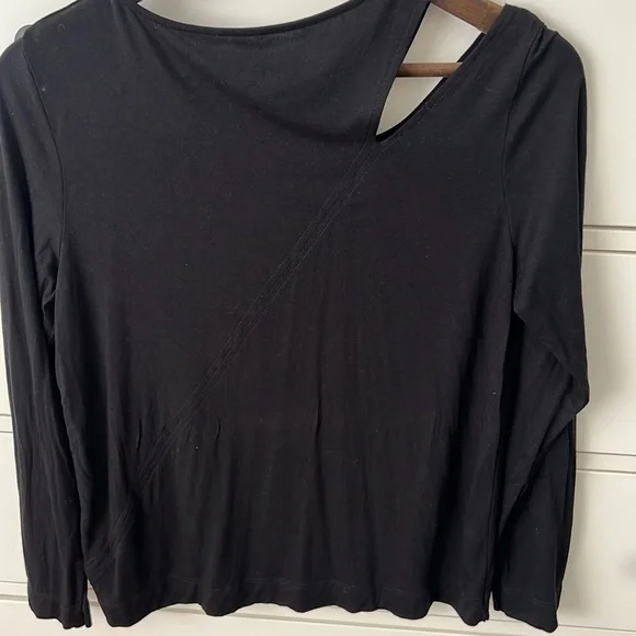 RACHEL Rachel Roy Black Top Size M - Picture 2 of 4